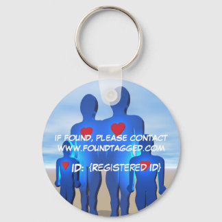 Nyckelring för säker familj