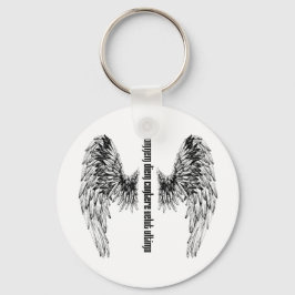 Nyckelring för Tattoo-knapp för Donovan