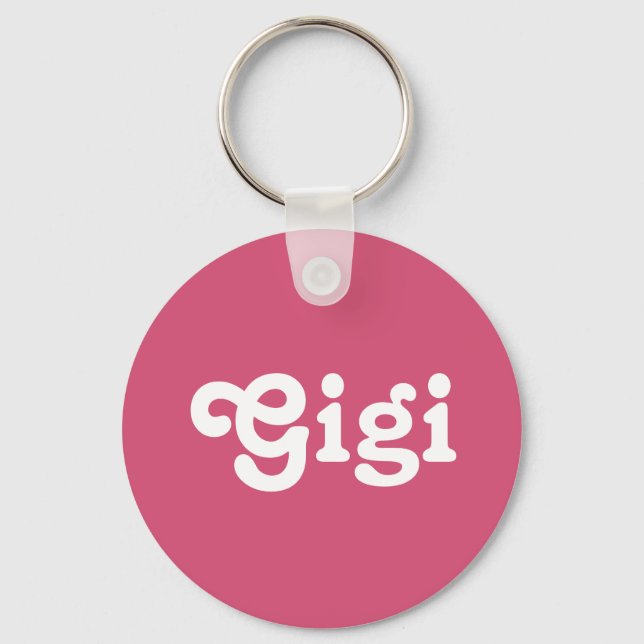 Nyckelring Gigi (Framsida)