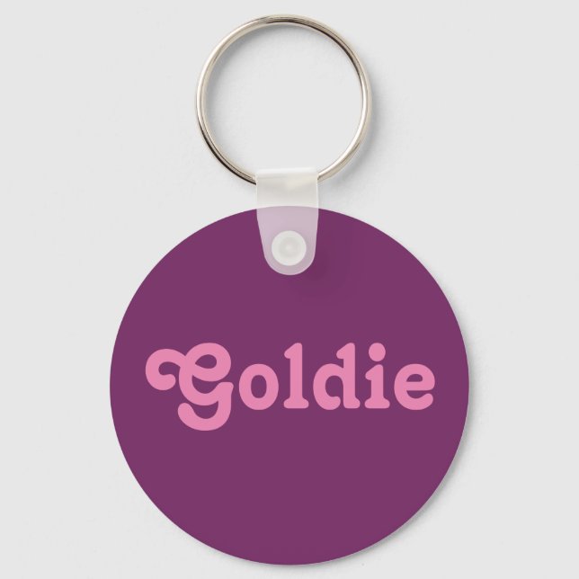 Nyckelring Goldie (Framsida)