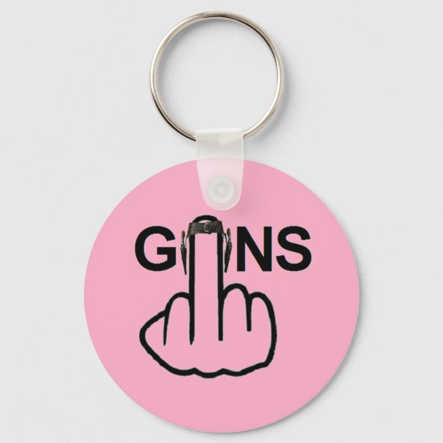 Nyckelring Guns Flip (Framsida)