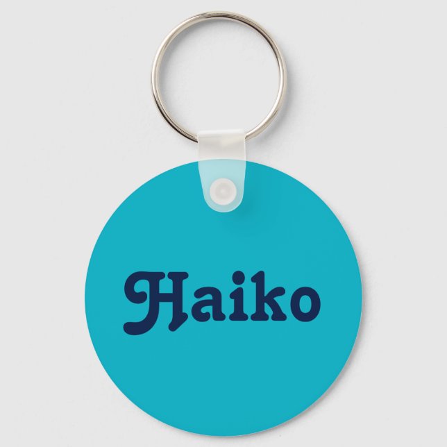 Nyckelring Haiko (Framsida)