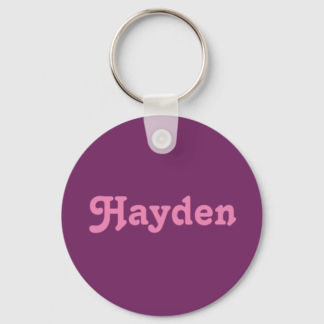 Nyckelring Hayden (Framsida)
