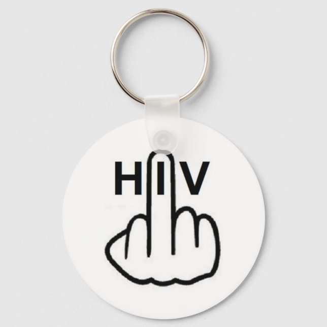 Nyckelring HIV Flip (Framsida)