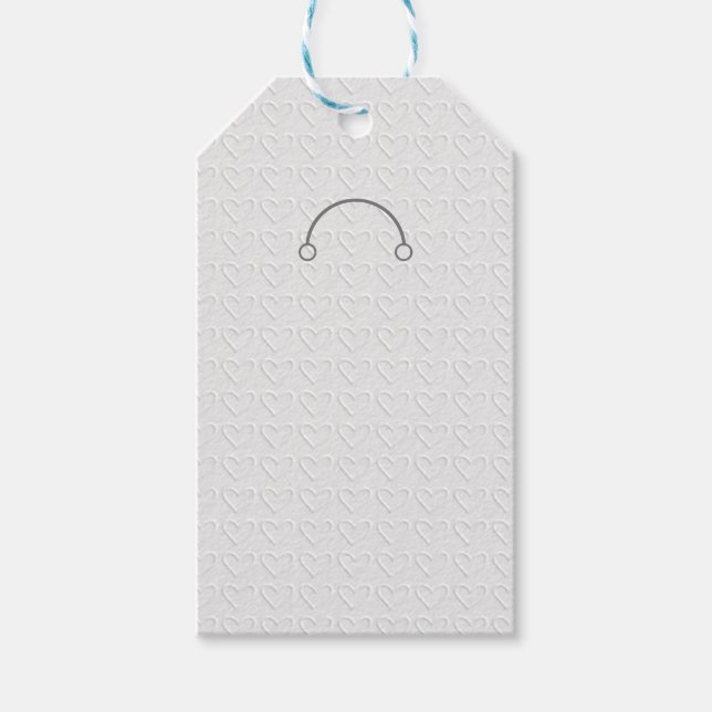Nyckelring Holder på Kraft Visning Card Presentetikett (Framsidan)