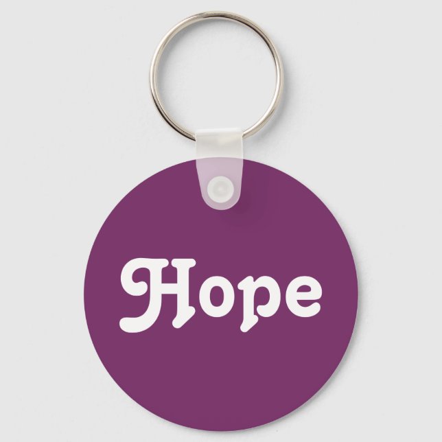Nyckelring Hope (Framsida)