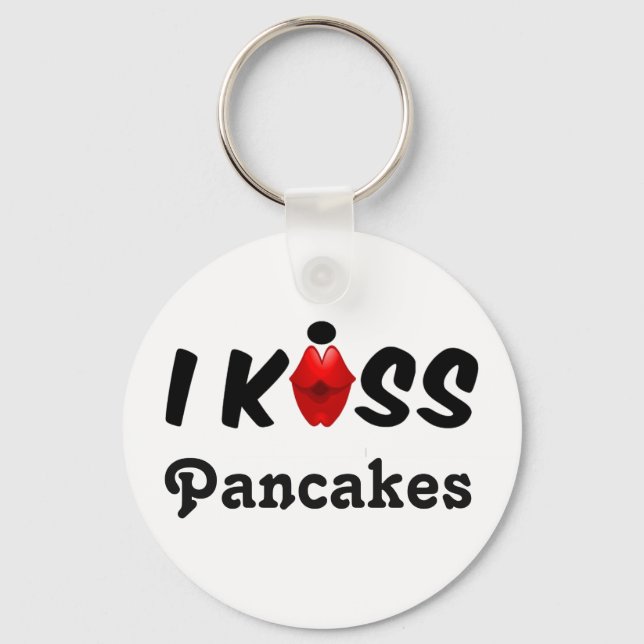 Nyckelring I Kiss Pancakes (Framsida)