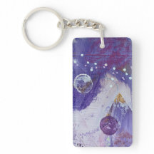 Nyckelring i Måne bergsdesign