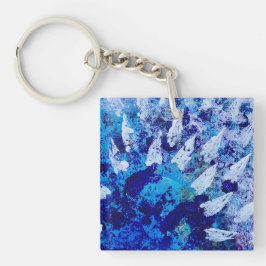 Nyckelring i Skyburst-design