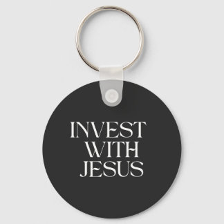Nyckelring 'Investera med Jesus'
