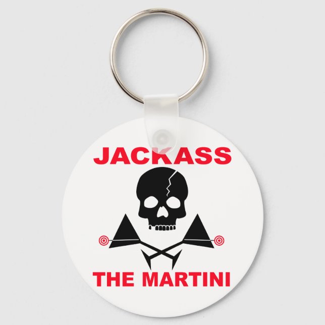 Nyckelring - JACKASS, The Martini (Framsida)