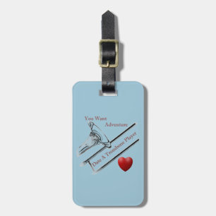 Nyckelring Keychain för Trombonespelaremusiker Bagagebricka