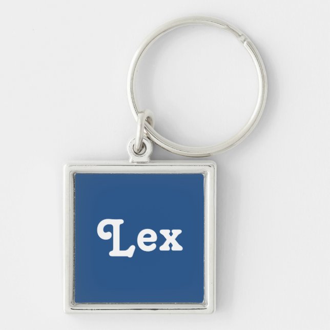Nyckelring Lex (Framsidan)