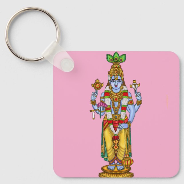Nyckelring Lord Vishnu (Framsida)