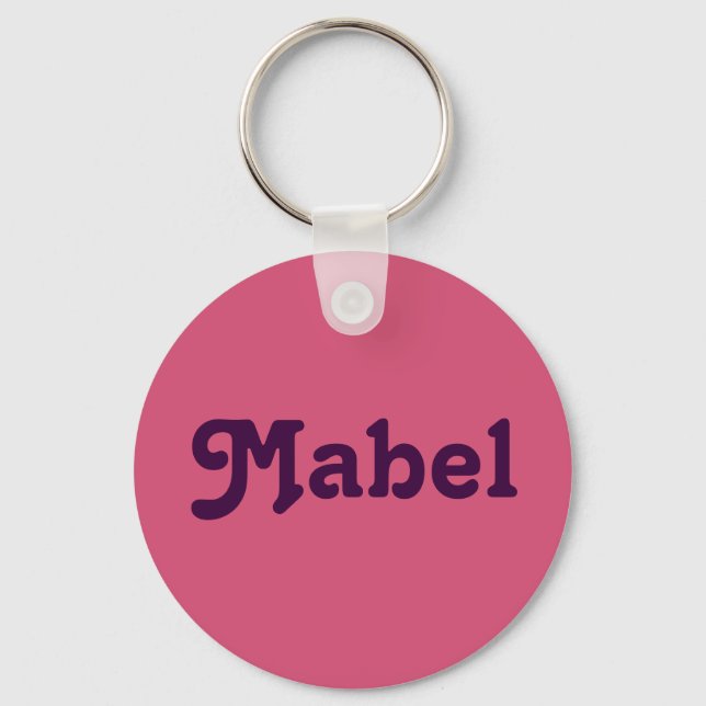 Nyckelring Mabel (Framsida)