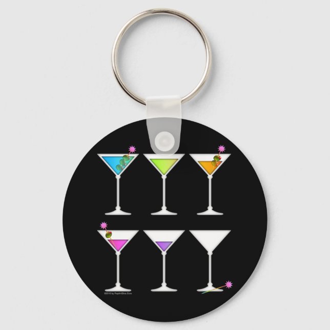 Nyckelring - Martinis Försvinner, Försvinner, FÖR  (Framsida)