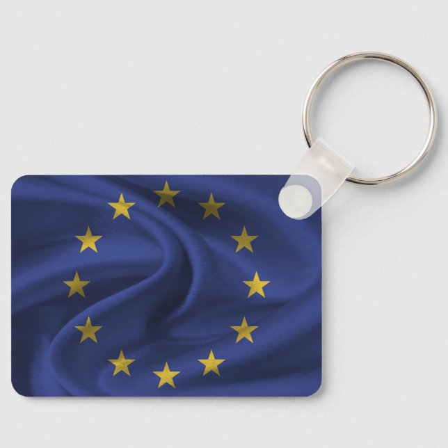 Nyckelring med EU-flagga (Framsida)