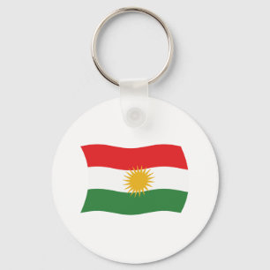 Nyckelring med Kurdistans flagga