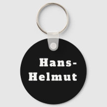 Nyckelring med namn Hans-Helmut