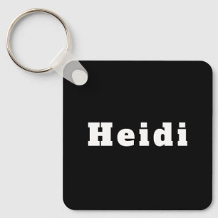 Nyckelring med namn Heidi