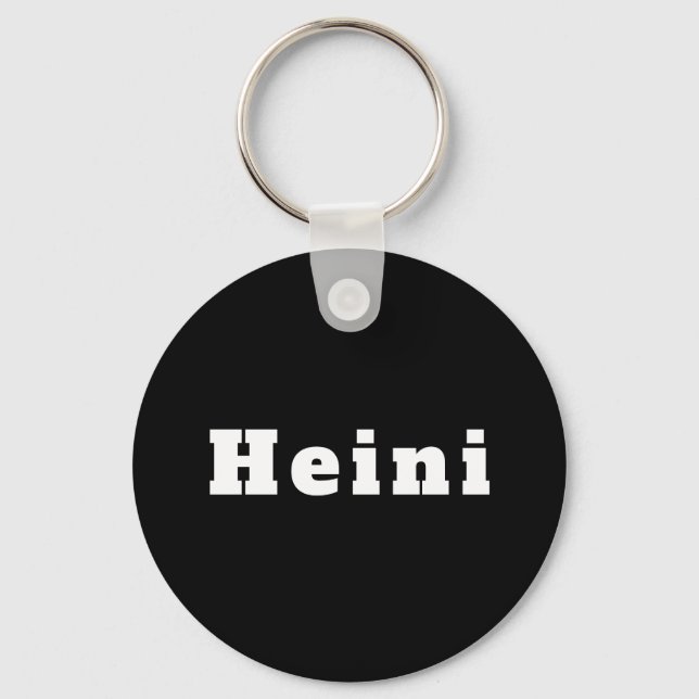 Nyckelring med namn Heini (Framsida)