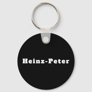 Nyckelring med namn Heinz-Peter