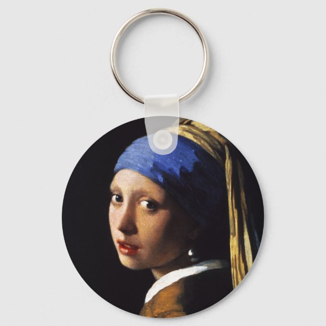 Nyckelring med Pearl Earring (Framsida)