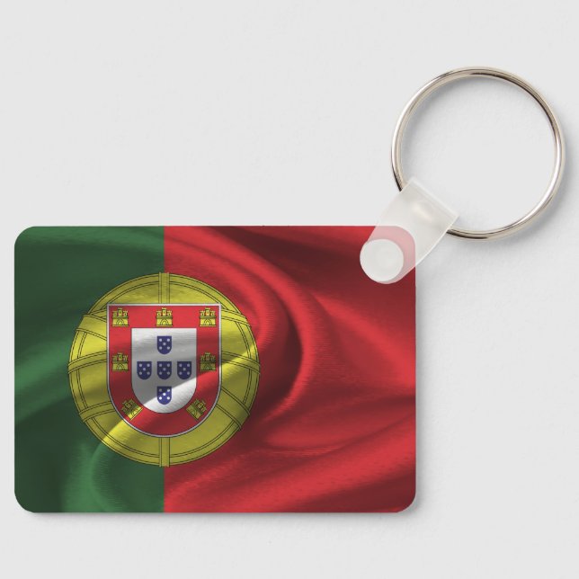 Nyckelring med Portugals flagga (Framsida)