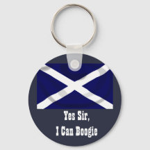 Nyckelring med Scottish flagga Ja Herr I Can Boogi