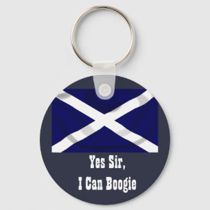 Nyckelring med Scottish flagga Ja Herr I Can Boogi
