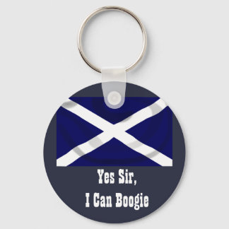 Nyckelring med Scottish flagga Ja Herr I Can Boogi