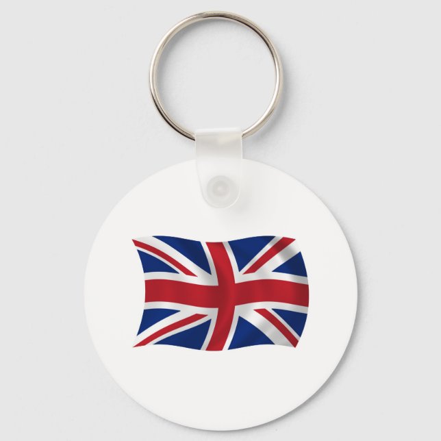 Nyckelring med Storbritanniens flagga (Framsida)