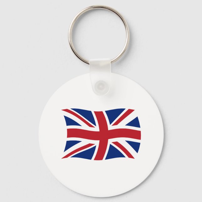 Nyckelring med Storbritanniens flagga (Framsida)