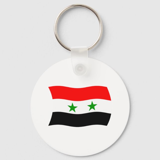 Nyckelring med Syriens flagga (Framsida)