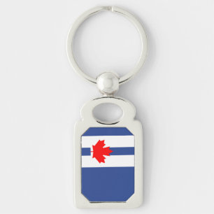 Nyckelring med Torontos flagga