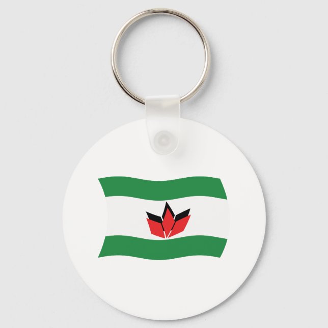 Nyckelring med Ungerns folkflagga (Framsida)