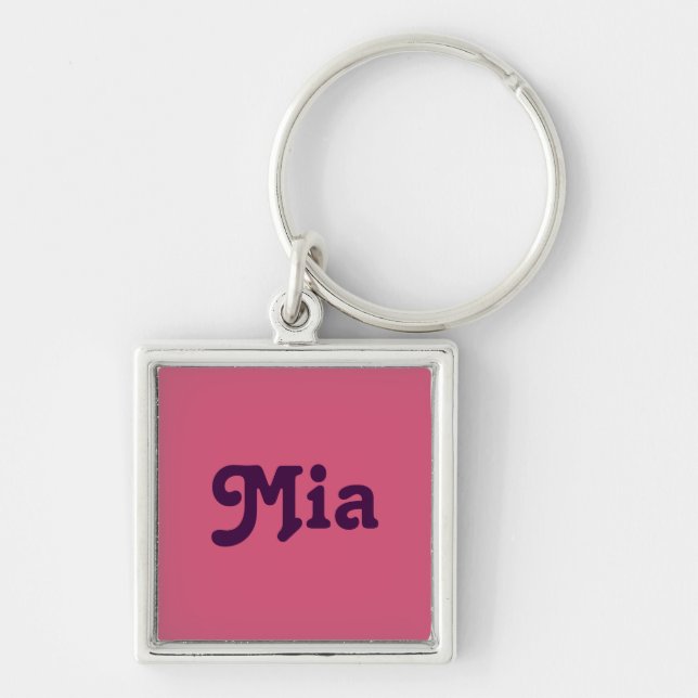 Nyckelring Mia (Framsidan)