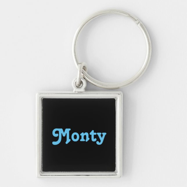 Nyckelring Monty (Framsidan)