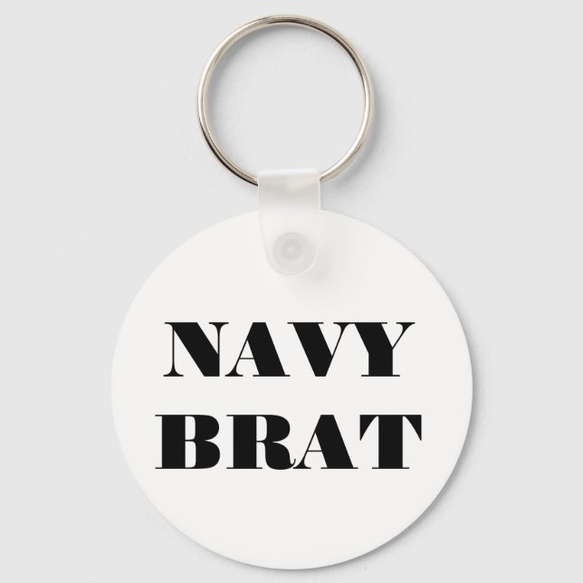 Nyckelring Navy Brat (Framsida)