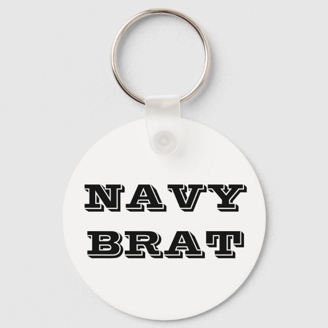 Nyckelring Navy Brat (Framsida)