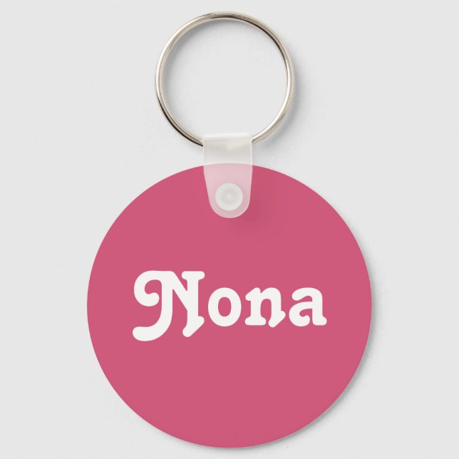 Nyckelring Nona (Framsida)