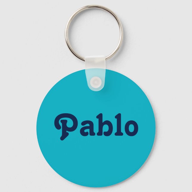 Nyckelring Pablo (Framsida)