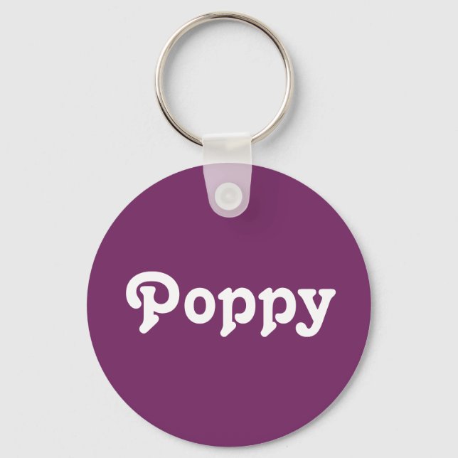 Nyckelring Poppy (Framsida)