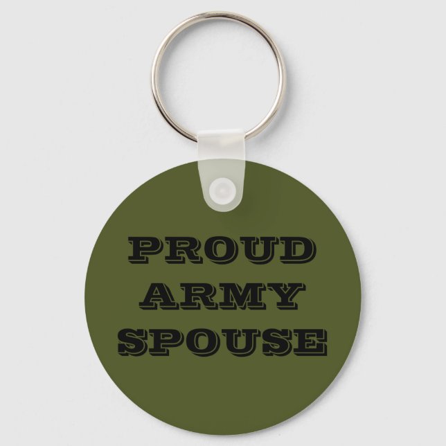Nyckelring Proud Army-make (Framsida)