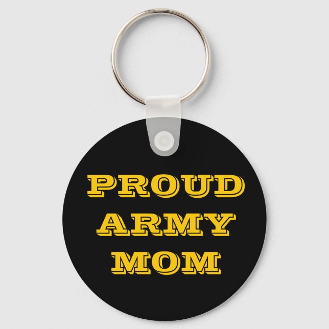 Nyckelring Proud Army Mamma (Framsida)