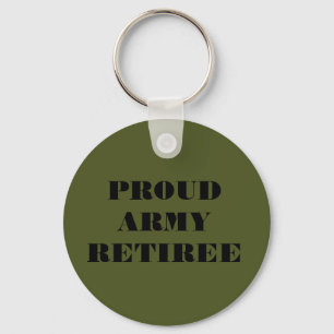 Nyckelring Proud Army Retiree