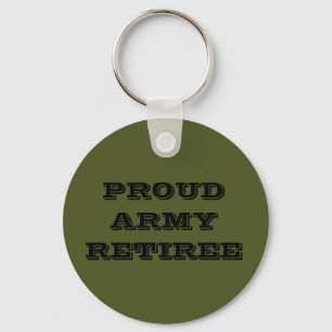 Nyckelring Proud Army Retiree