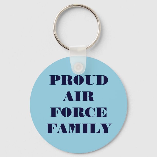 Nyckelring Proud Luft Force-familjen (Framsida)