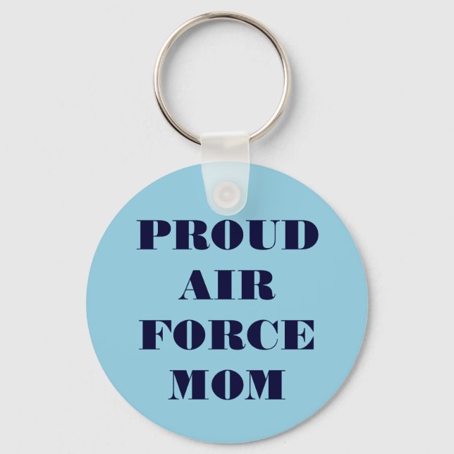 Nyckelring Proud Luft Force Mamma (Framsida)