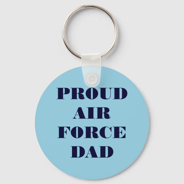 Nyckelring Proud Luft Force Pappa (Framsida)